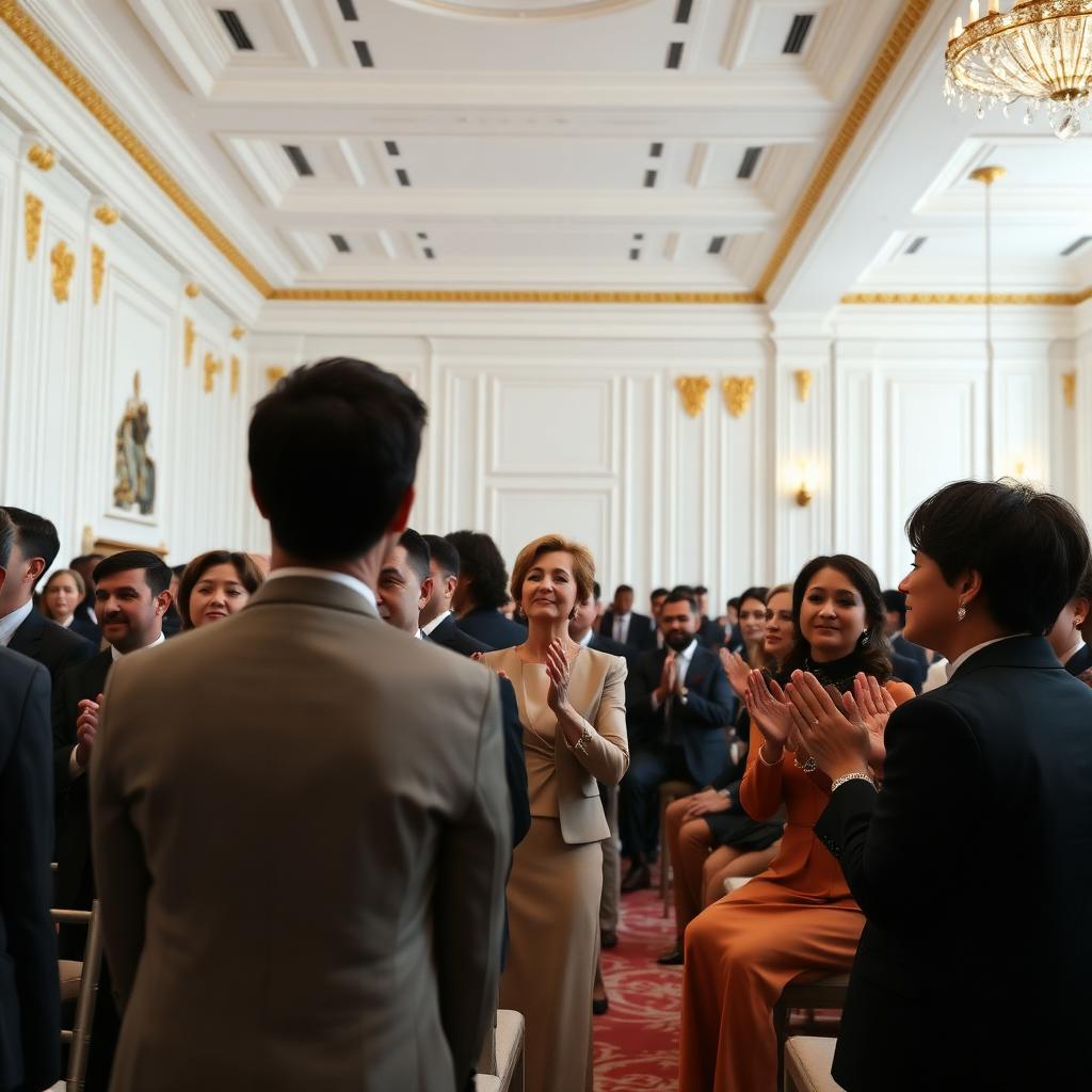 The standing ovation